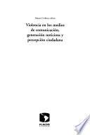 Violencia en los medios de comunicación