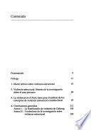 Violencia estructural en el Perú: Marco teórico
