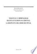 Violencia y criminalidad racista en Europa Occidental