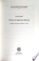 Visions of Apostolic Mission