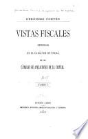Vistas fiscales expedidas en el carácter de fiscal de las cámaras de apelaciones de la capital