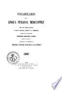 Vocabolario della lingua italiana mercantile