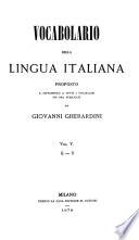 Vocabolario della lingua italiana proposto a supplimento a tutti i vocabolarj fin ora pubblicati