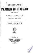 Vocabolario parmigiano-italiano