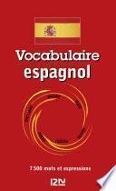Vocabulaire espagnol