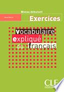 Vocabulaire expliqué du français
