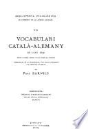 Vocabulari català-alemany de l'any 1502
