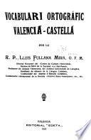 Vocabulari ortogáfic valenciá-castellá