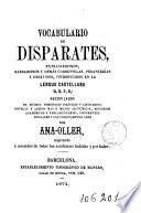 Vocabulario de disparates, extranjerismos, barbarismos y demás