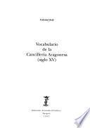 Vocabulario de la Cancillería Aragonesa (siglo XV)