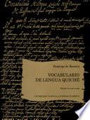 Vocabulario de Lengua Quiche