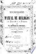 Vocabulario; o, Manual de diálogos en español y bisaya