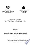 Vocational Training in the West Bank and the Gaza Strip