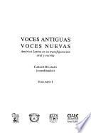 Voces antiguas, voces nuevas