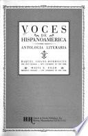 Voces de Hispanoamerica