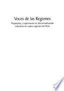 Voces de las regiones