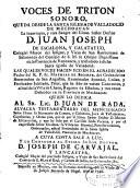 Voces de triton sonoro