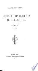 Voces y costumbres de Catamarca: L-Z