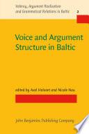 Voice and Argument Structure in Baltic