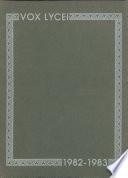 Vox Lycei 1982-1983