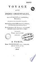 Voyage aux Indes Orientales
