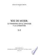 Voz de mujer