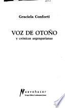 Voz de otoño y crónicas argenparianas