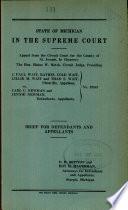 Wait v. Newman, 284 MICH 1 (1938)