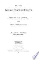 Wallace's American Trotting Register ...