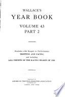 Wallace's Year-book of Trotting and Pacing in ...