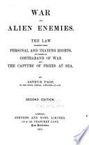 War and Alien Enemies