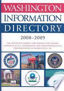 Washington Information Directory 2008-2009