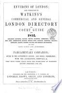 Watkins's commercial and general London directory, and court guide (with environs). 1852,53 [with] Suppl., 54[2 eds.], 55