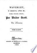 Waverley, ó sesenta años ha; novela original inglesa ... con láminas