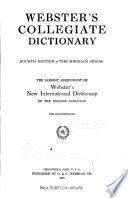 Webster's Collegiate Dictionary