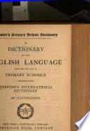Webster's Primary School Dictionary