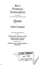 West's Federal Supplement