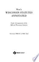 West's Wisconsin Statutes Annotated