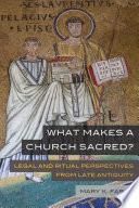 What Makes a Church Sacred?