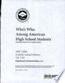 Who's who Among American High School Students, 2005/2006