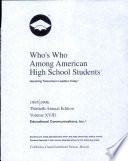 Who's Who Among American High School Students