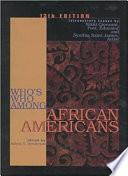 Who's Who Among Black Americans, 1985