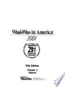 Who`s who in America