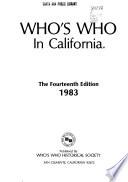 Who's Who in California