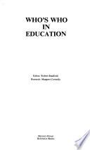 Who's who in Education