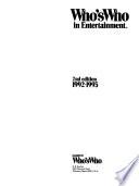 Who's who in Entertainment