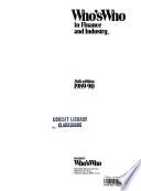 Who's Who in Finance and Industry, 1989-1990
