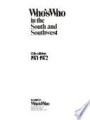 Who's who in the South and Southwest