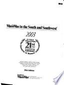 Who's who in the South and Southwest