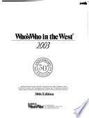Who's Who in the West